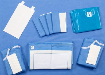 C Section Custom Surgical Packs With Collecting Bag For Caesarean Baby Birth Surgery