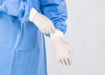 Disposable Latex Examination Gloves Powdered Medical Surgical Gloves Powder Free