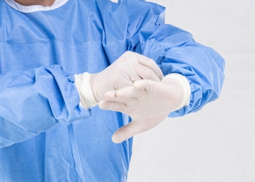 Surgical Disposable Hand Gloves Latex Rubber Gloves With Textured Or Smooth