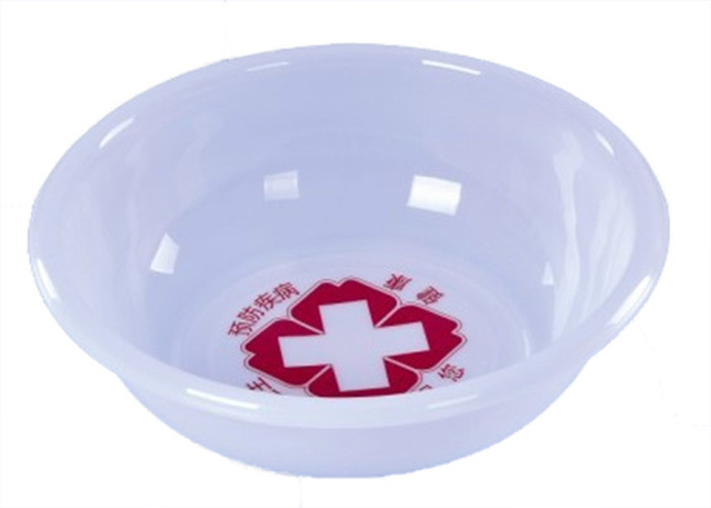 White Color Disposable Kidney Bowls Latex Free Medical Polymer Materials