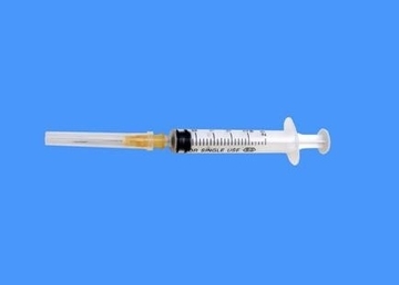 Disposable Hypodermic Syringe Medical Plastic Luer Lock Syringe For Vaccine