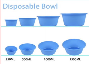 Medical Disposable Kidney Dish , Blue Disposable Bowls Surgical Plastic Standard