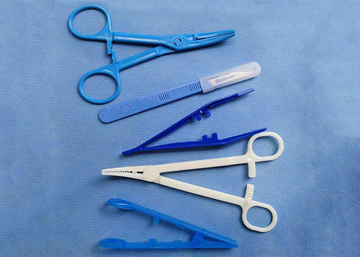 Medical Plastic Surgical Disposable Forceps Sterile disposable ring forceps