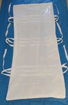 Factory wholesale funeral supplies thickened body handling bag white body bag 140kg/300kg